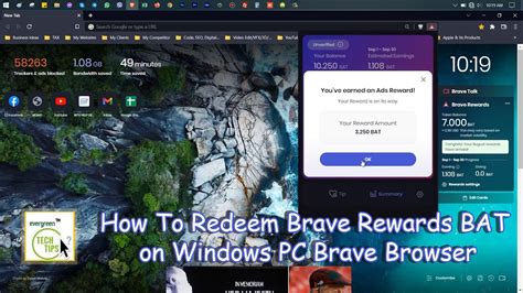 brave browser redeem code, What is brave rewards?