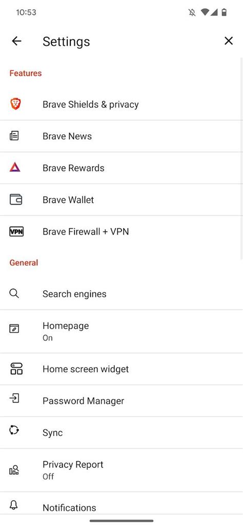 brave browser security settings, Brave browser tips and tricks – eraser. Brave browser settings eraser default setting import select click