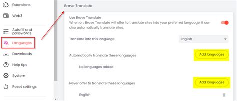 brave browser translate page, New brave browser feature bypasses 'harmful' google amp pages