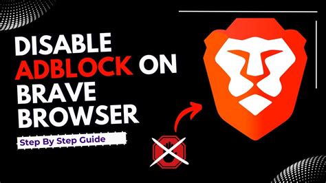 brave browser turn off adblock, Brave browser not blocking ads anymore: how to get rid of ads