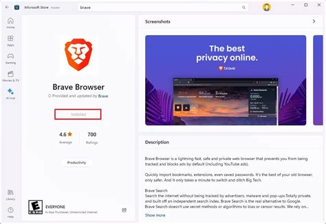 brave browser windows store, New brave browser feature bypasses 'harmful' google amp pages