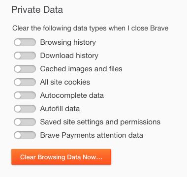 brave clear data on exit, Passwordless restricted guest account on ubuntu
