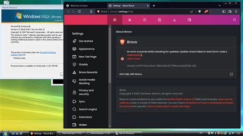 brave for windows vista, New brave browser release available for general download on brave.com
