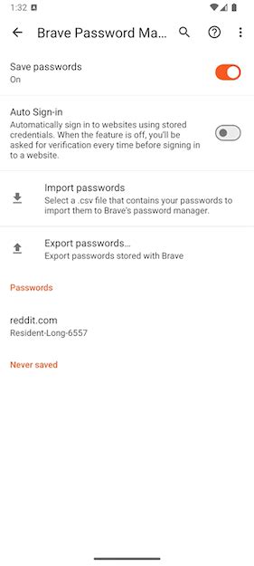 brave import passwords from edge, How to import passwords to brave computer browser