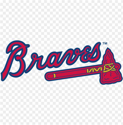 braves logo transparent background, Atlanta braves a logo transparent png