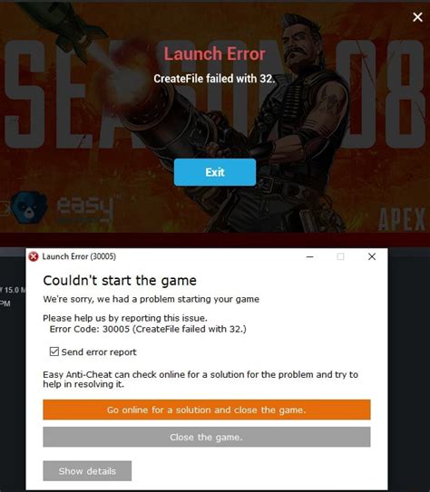 brawlhalla file 32 launch error, Brawlhalla 10011 error fix