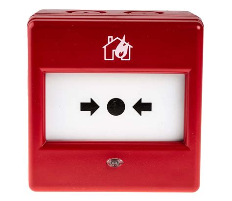 break glass red circle with dot, Red background broken glass effect