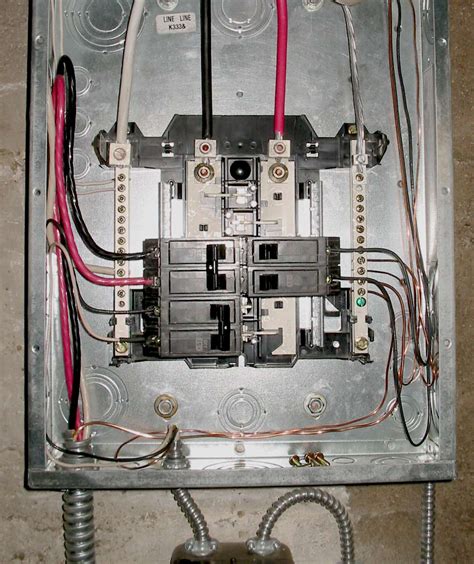 breaker panel wiring diagram for 220 