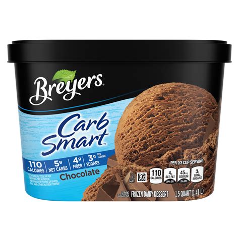 breyers carb smart ice cream nutrition
