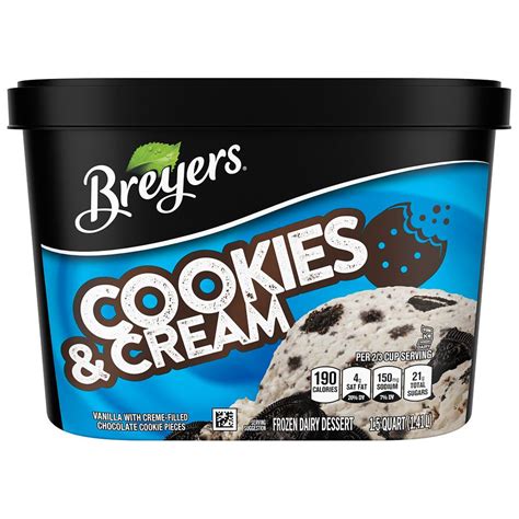 breyers cookie ice cream