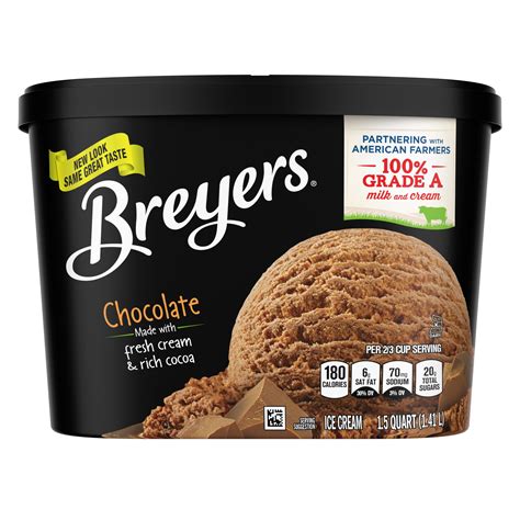 breyers ice cream chocolate