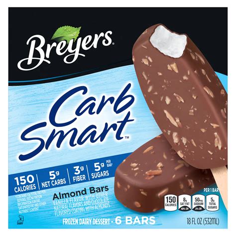 breyers low carb ice cream bars