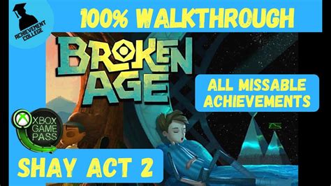 Broken Age Walkthrough Act 2 Shay