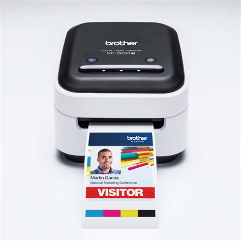 brother colour label printer vc-500w software, Tarratulostin 4-väri brother vc-500w valokuvatulostin