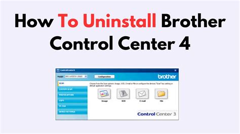 brother control center uninstall, Why you need to install the brother control center. Brother control center yoyoink