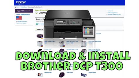 brother dcp-t300 printer driver install, (download) brother dcp-t300 driver download guide. Brother dcp t300 driver printer guide install screenshot drivers steps