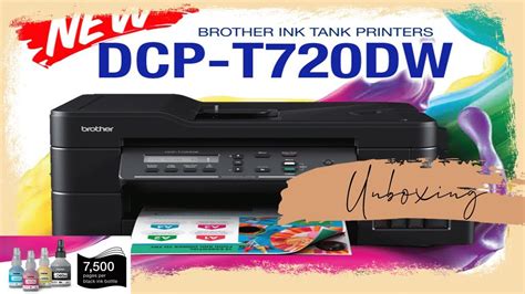 brother dcp-t720w driver, Brother dcp t720dw 3 in 1 inkjet printer with ink tank with adf