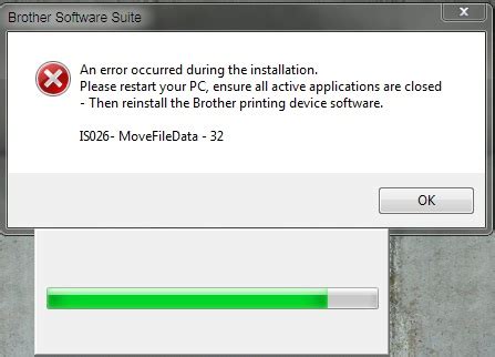 brother driver error, Brother printer driver support uninstall tab advanced software computer printing cannot original windows installed button dialog box preferences option has. Printer driver is missing options