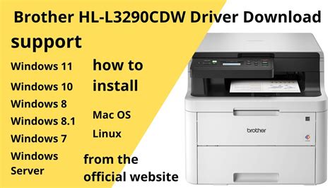 brother driver hl-l3290cdw, Mfp imprimante. Brother hl-l3290cdw color mfp