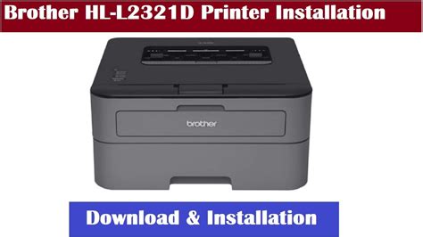 brother driver l2321d, Brother hl-l2321d single-function monochrome laser printer with auto. Brother duplex laser