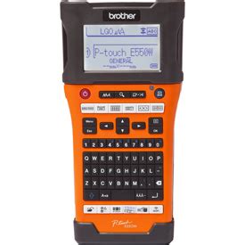 brother e550w software, Brother pt-e550w industrial wireless handheld labeling tool w/ auto. Cutter labeling handheld kiesub