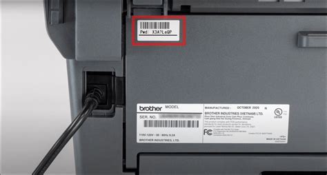 brother mfc-l9570cdw admin password, How to find the default password for a brother printer