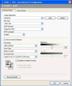 brother ocr scan software, Brother utilities