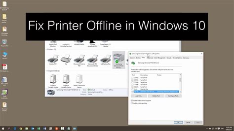 brother offline printer windows 10, How to fix brother printer offline on windows 10. Offline officejet