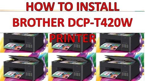 brother printer dcp t420w software, Brother dcp-t520w ink tank printer
