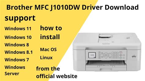 brother printer driver mfc j1010dw, Brother mfc-j1010dw wireless inkjet all-in-one color printer with