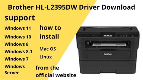 brother printer hl-l2395dw driver, Brother hl-l2395dw driver and software download