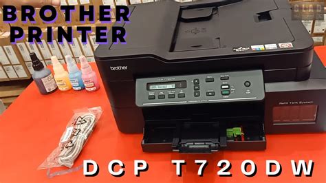 brother printer installer dcp t720w, Brother dcp-t720dw ink tank printer with adf