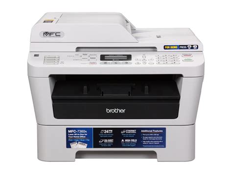 brother printer mfc 7360n, Impressora brother 7360 mfc-7360n multifuncional laser