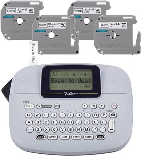 brother pt m95 label maker, Brother® p-touch® pt-m95 handy label maker at inkjetsuperstore. Brother label maker touch pt m95 handy
