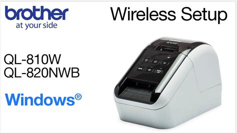 brother ql 810w driver install, Brother label ql print printer wireless thermal monochrome direct labels 810w using mm width prints fast amazing length professional red. West coast office supplies :: technology :: office machines