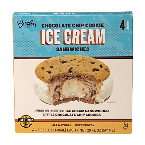 brothers ice cream sandwiches