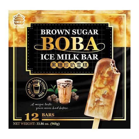 brown sugar boba ice cream bar