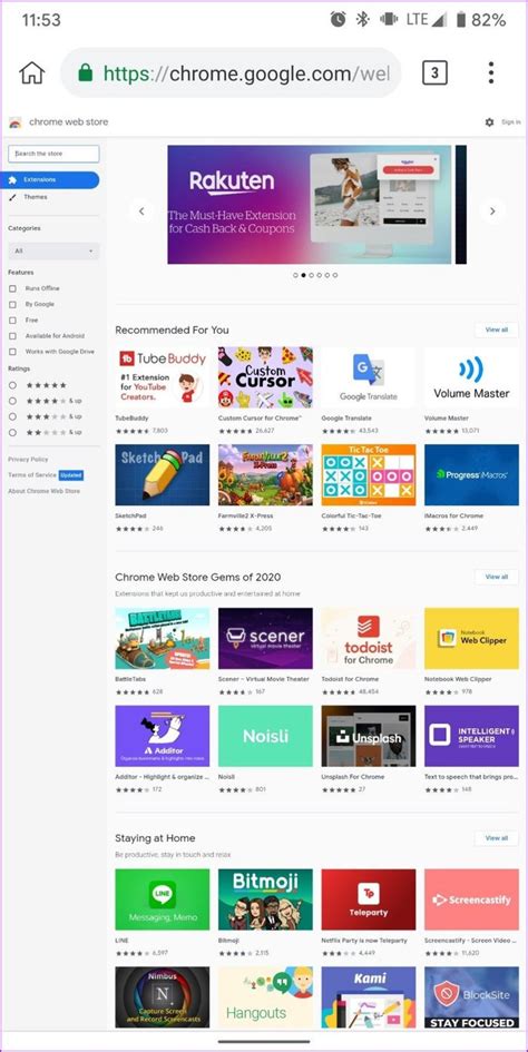 browser android con estensioni, I 5 migliori browser android con supporto per le estensioni
