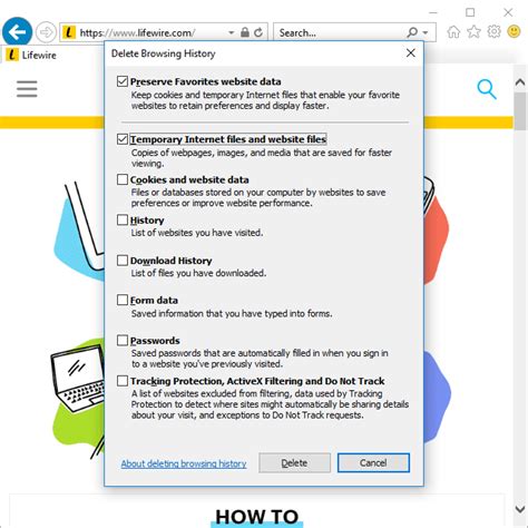 browser cache clear internet explorer, How to clear cache in microsoft edge on android? managing the killbills