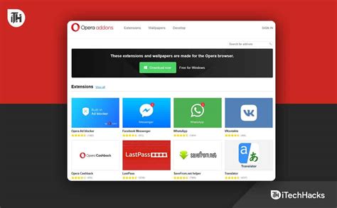 browser extensions on my opera, Install opera web browser on linux mint 21. Linux techviewleo
