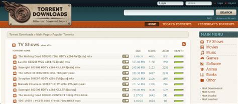 browser for torrent sites, Top torrent site :: free software