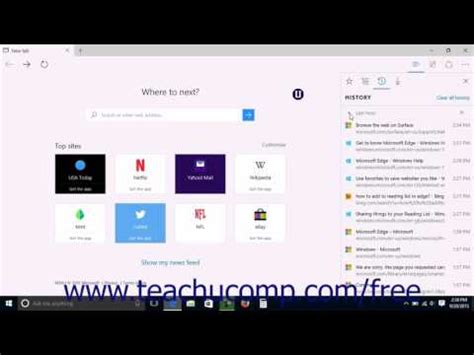 browser history windows 10, How to delete windows 10 browser history