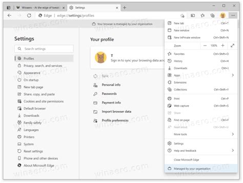browser managed by organization remove edge, Microsoft edge is managed by your organization — what does that mean