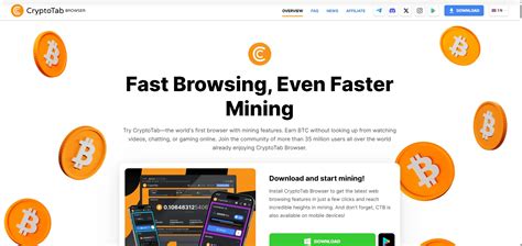 browser that mines crypto, Cryptotab browser mining introducing crypto first minute read. Introducing the world’s 1st crypto mining browser