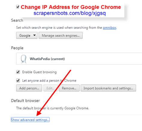 browser to change ip address, How to find and change ip address opera web browser » scrapers〘n〙bots
