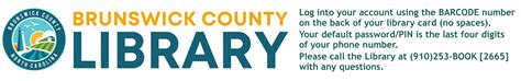 Brunswick County Library Catalog