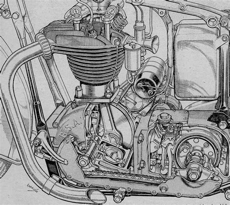 bsa engine schematics 