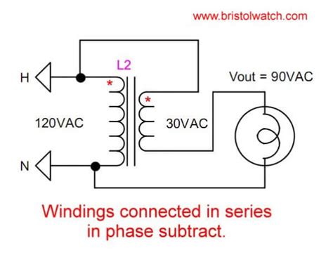 bucking transformer wiring diagram 