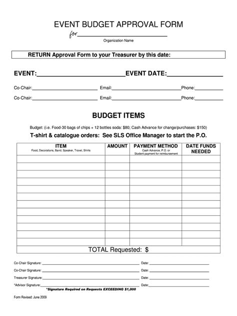 Budget Approval App Template