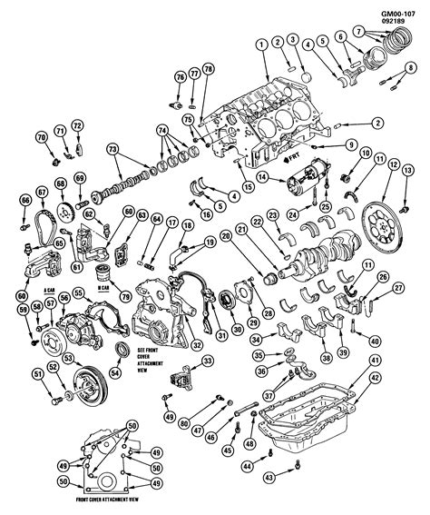 buick 3100 v6 engine pully diagram 
